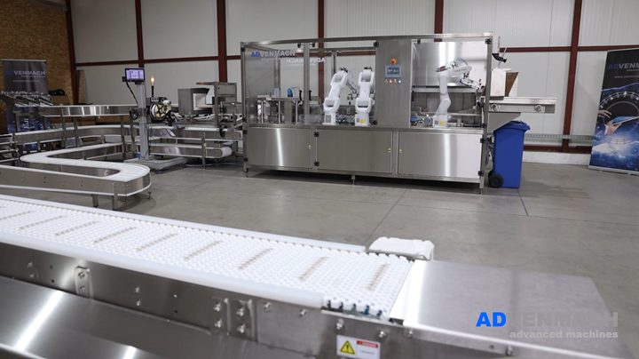 Automatska linija za pakovanje sladoleda